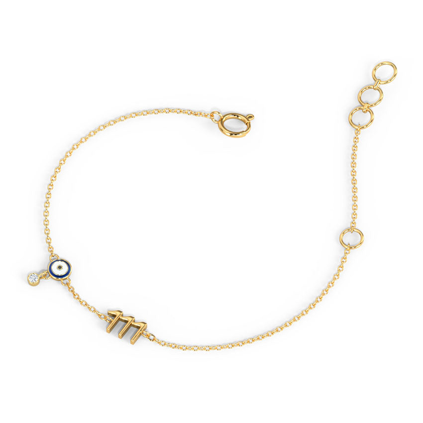 Desire Evil Eye Diamond Bracelet