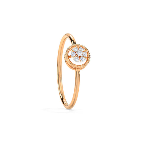 Posy Cluster Diamond Ring