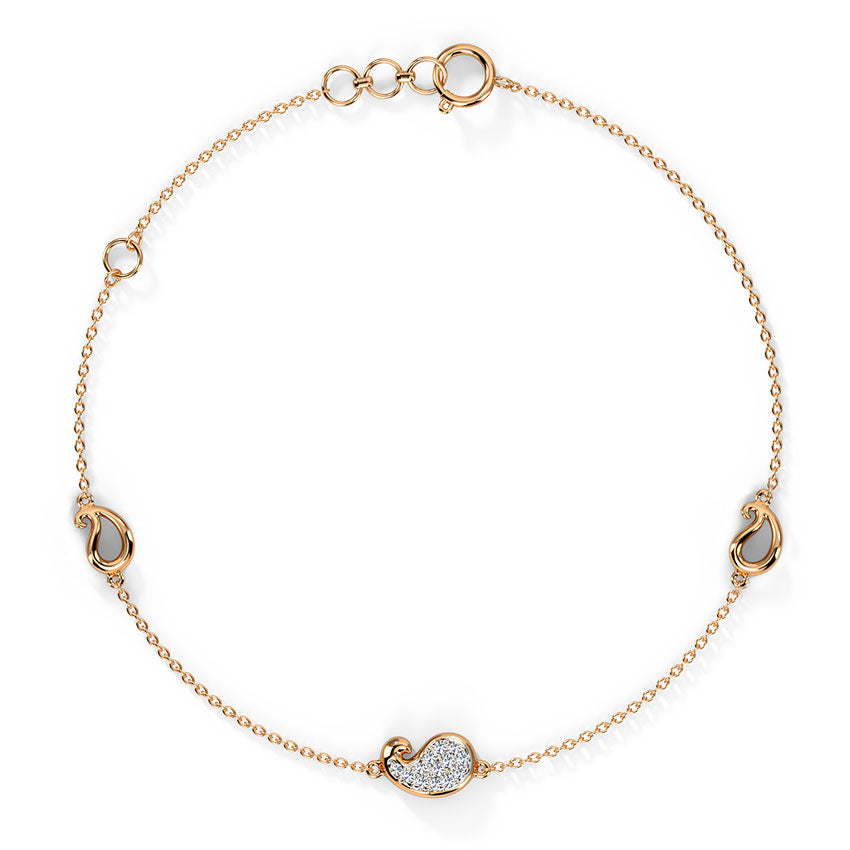 Paisley Station Diamond Bracelet