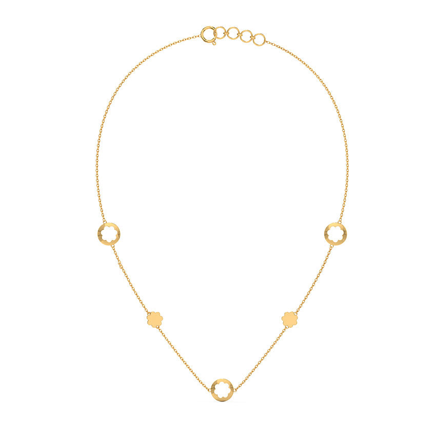 Blooming Multiwear Gold Necklace