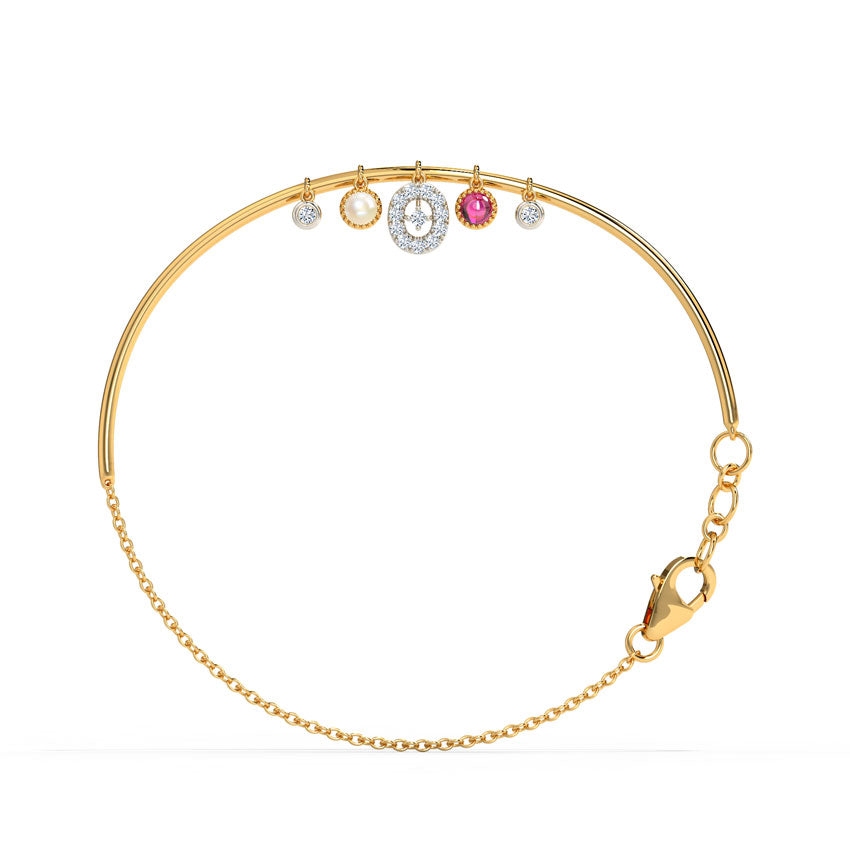 Sparkling Dewdrops Gemstone Bracelet