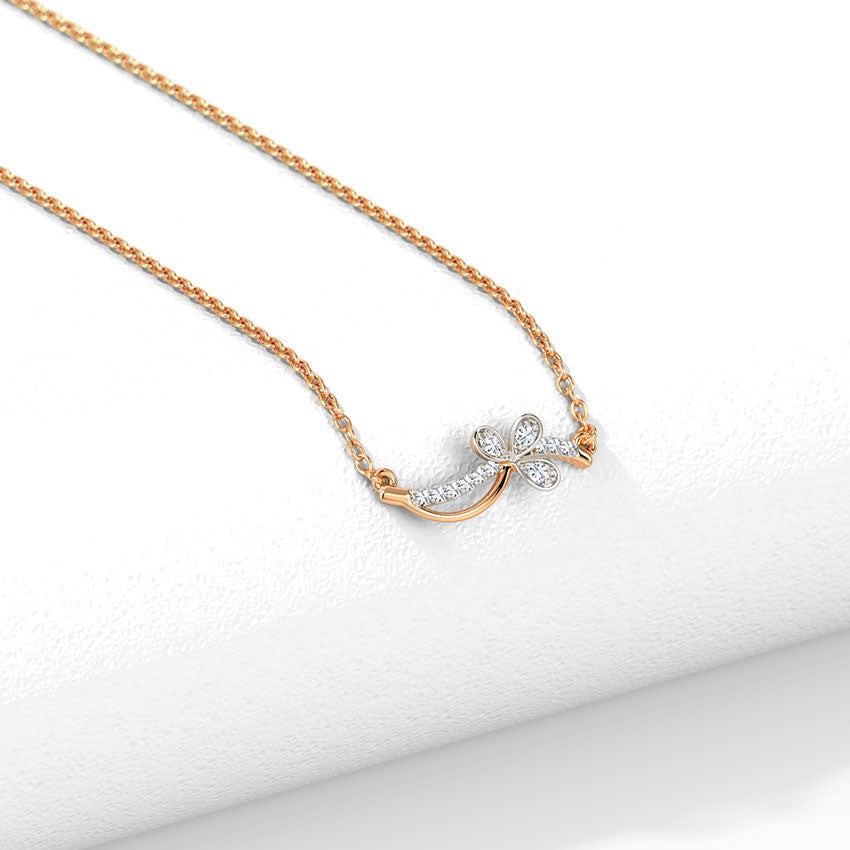 Florid Diamond Necklace