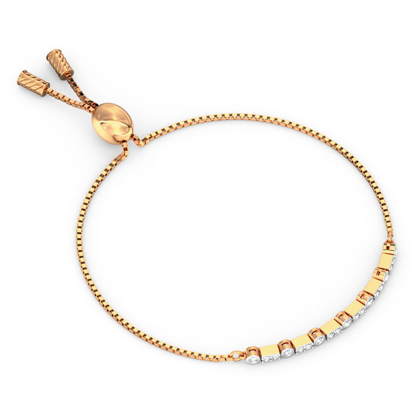 Classic Diamond Adjustable Bracelet