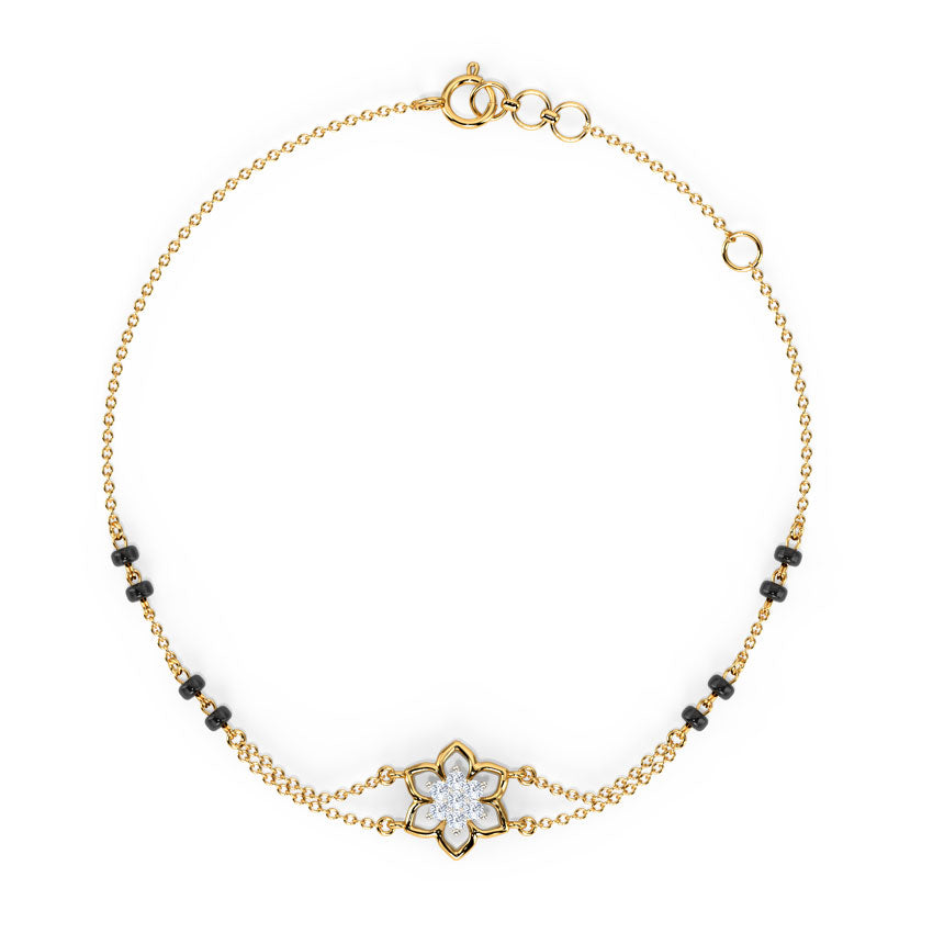 Sophia Diamond Mangalsutra Bracelet