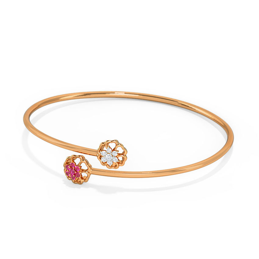 Pansy Gemstone Bracelet