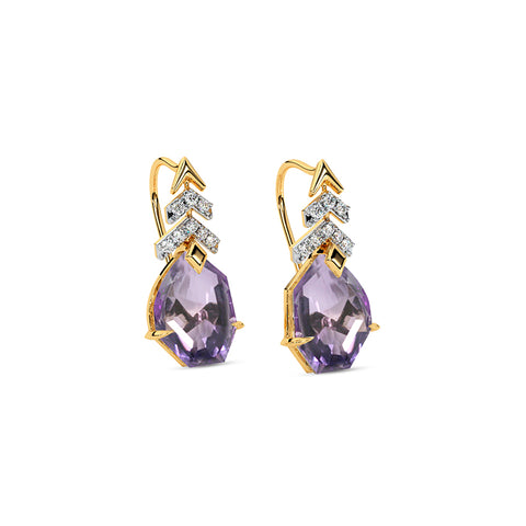 Define your Victory Gemstone Earrings