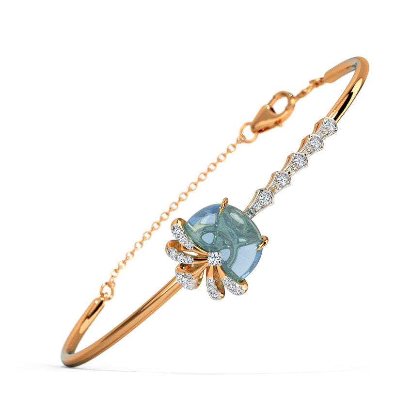 Semi Bloom Gemstone Bracelet