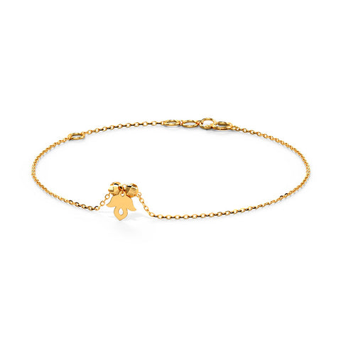 Tulip Trail Gold Chain Bracelet