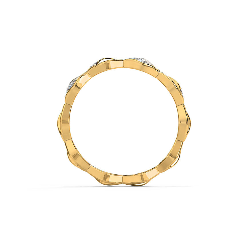 Shining Swivel Diamond Band