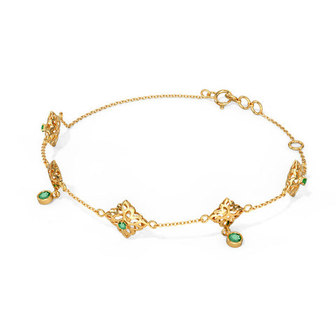 Nitara Cutout Gemstone Bracelet