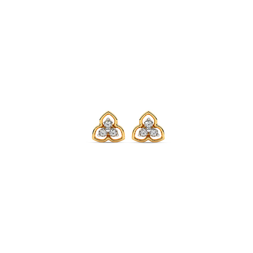 Fairy Multipierce Diamond Stud Earrings
