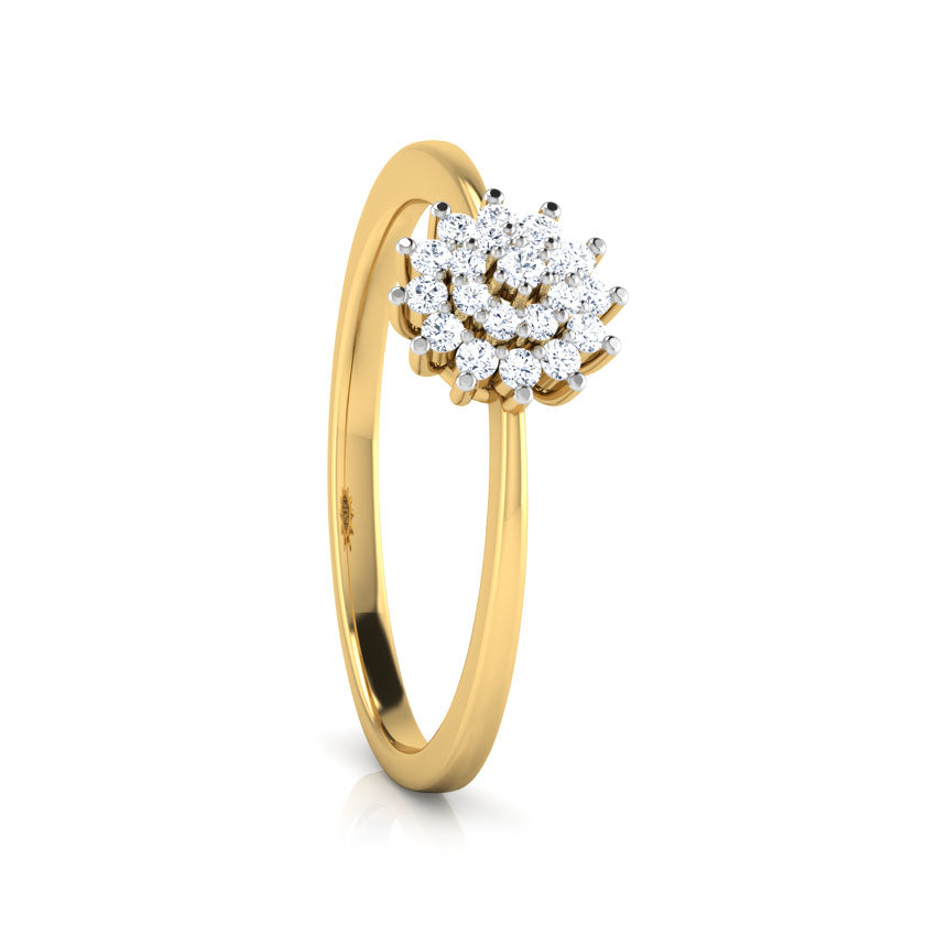 Nora Rising Sun Diamond Ring