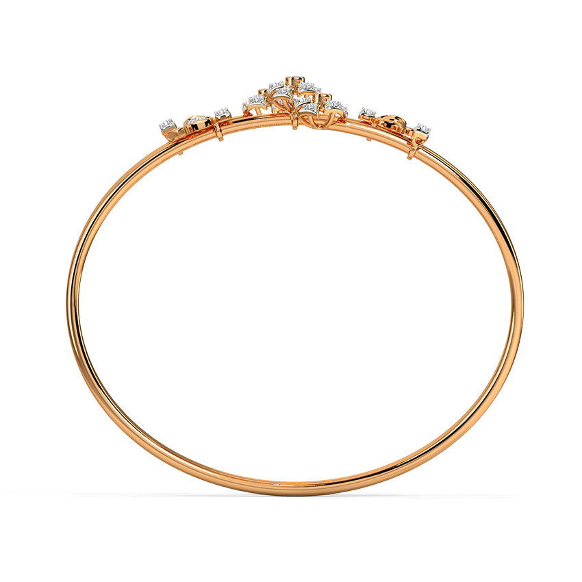 Belleza Spiral Diamond Bracelet