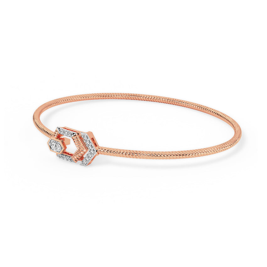 Chole Diamond Tube Bracelet