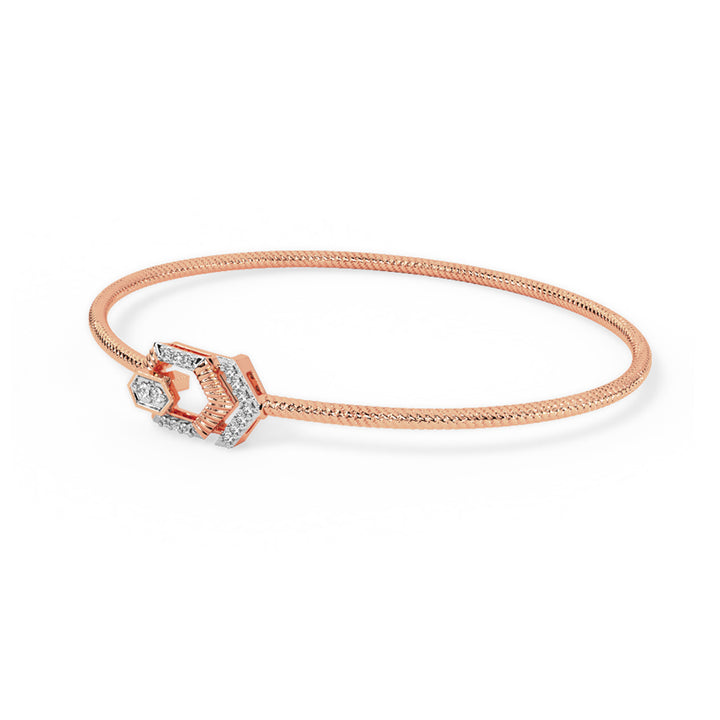 Chole Diamond Tube Bracelet