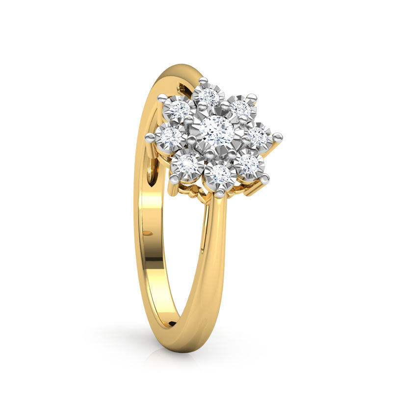 Bunch Miracle Plate Diamond Ring