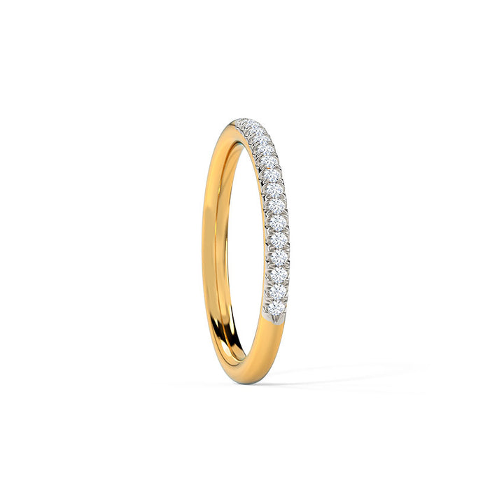 Glistening Classic Diamond Band