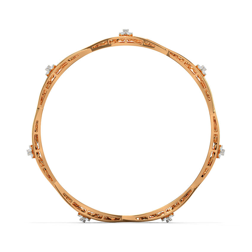 Twiz Diamond Bangle