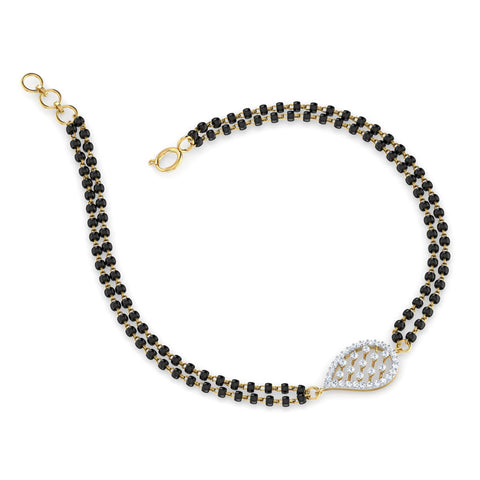 Misty Diamond Mangalsutra Bracelet