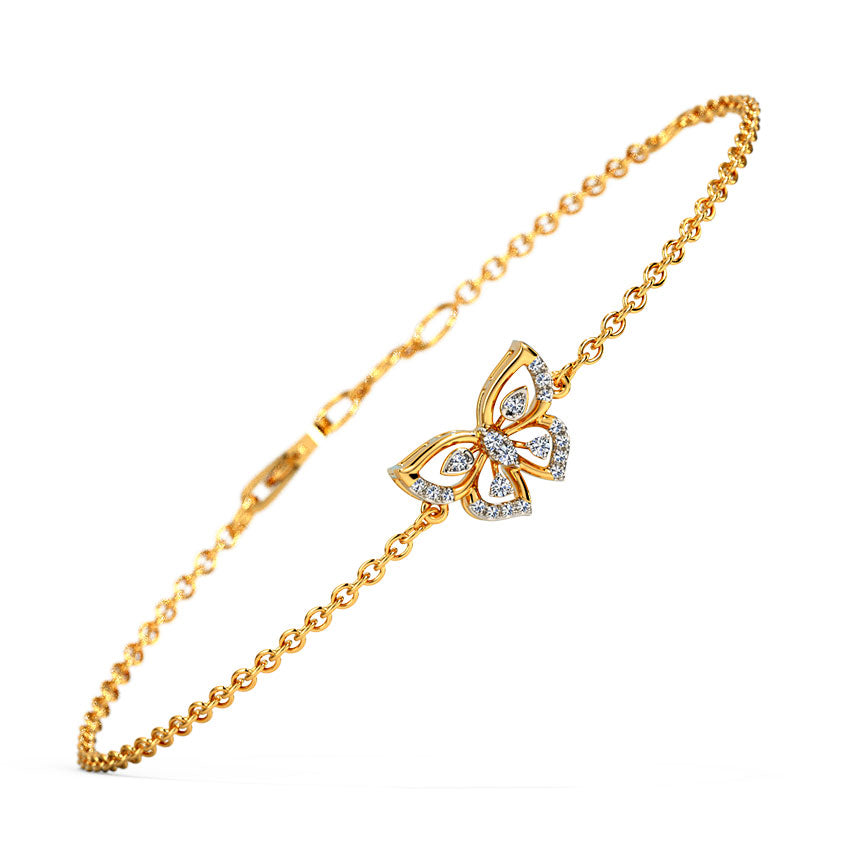 Fluttering Papillon Diamond Bracelet