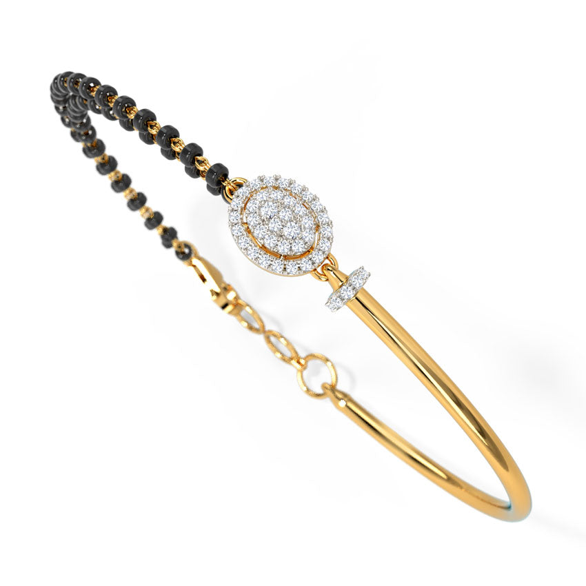 Sanika Diamond Mangalsutra Bracelet