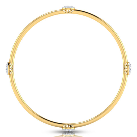 Andrea Seven Stone Diamond Bangle