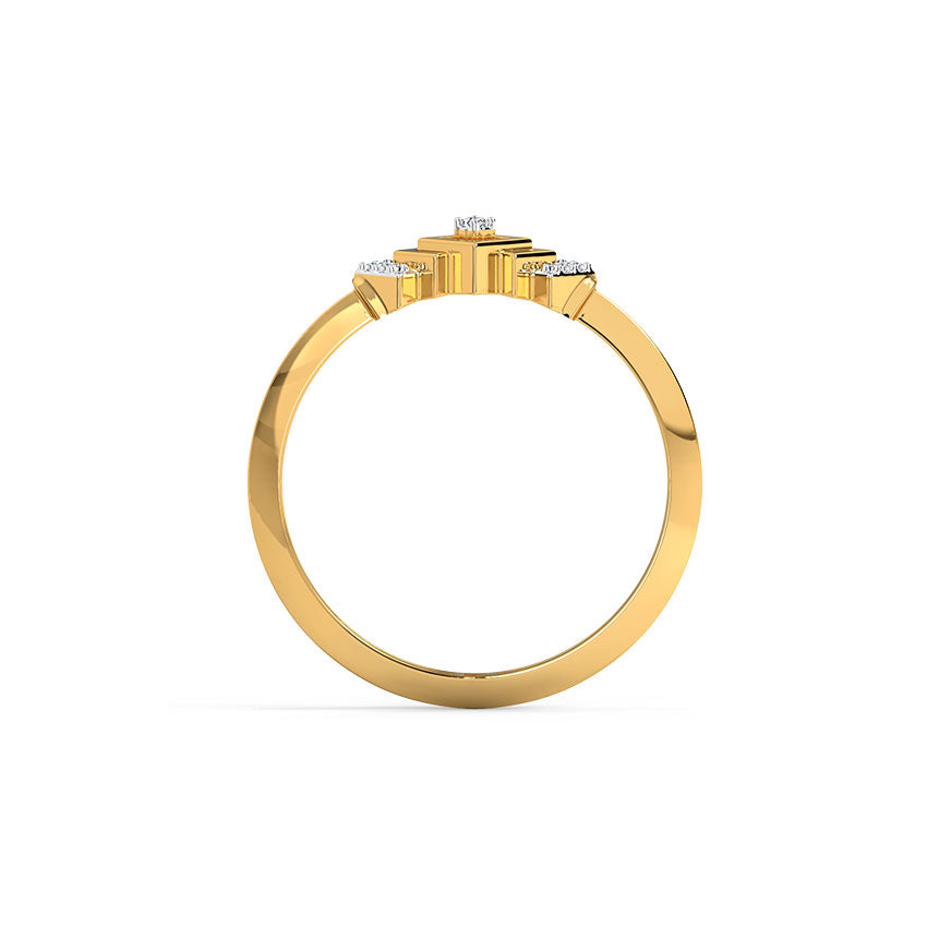 Diamond Quarrel Ring