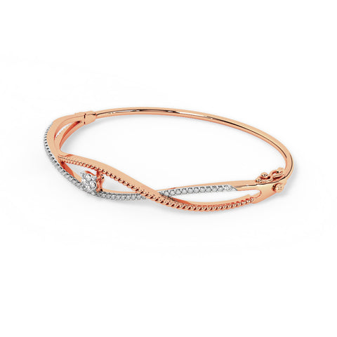Swirling Stardust Diamond Bracelet