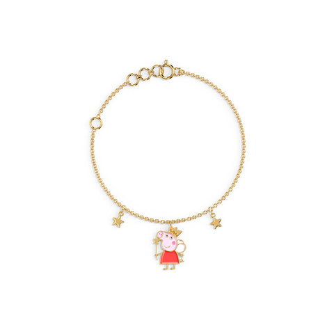 Peppa Fairy Kids' Gold Bracelet