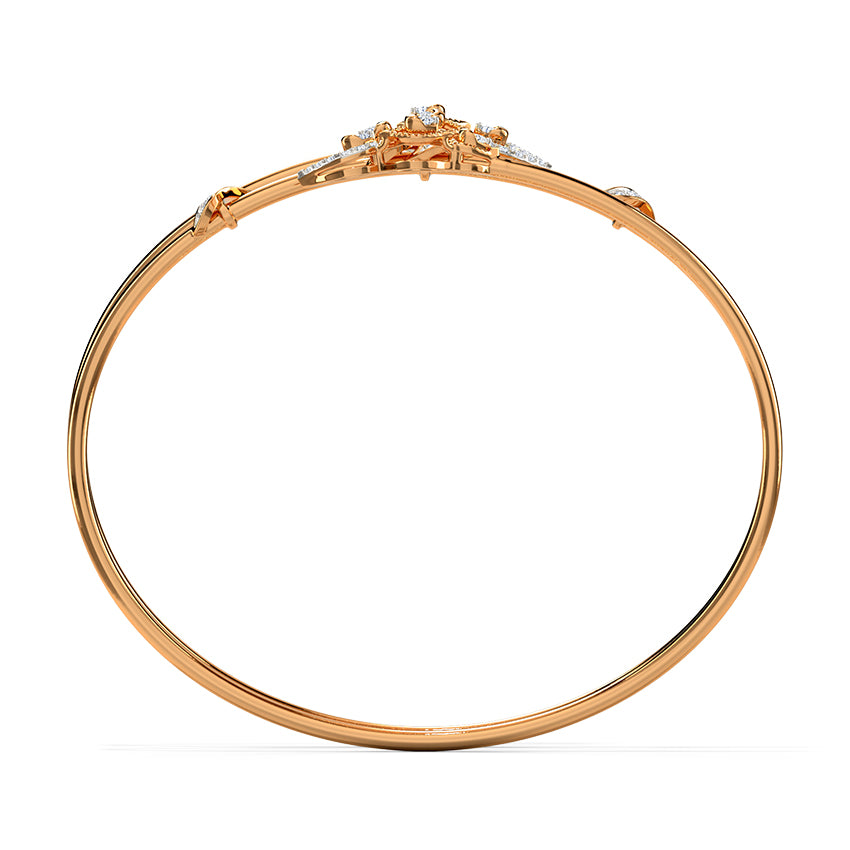 Gracy Spiral Diamond Bracelet