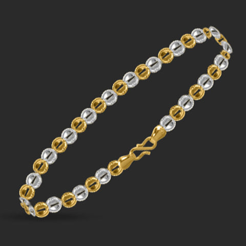 Kiara 22KT Gold Bracelet