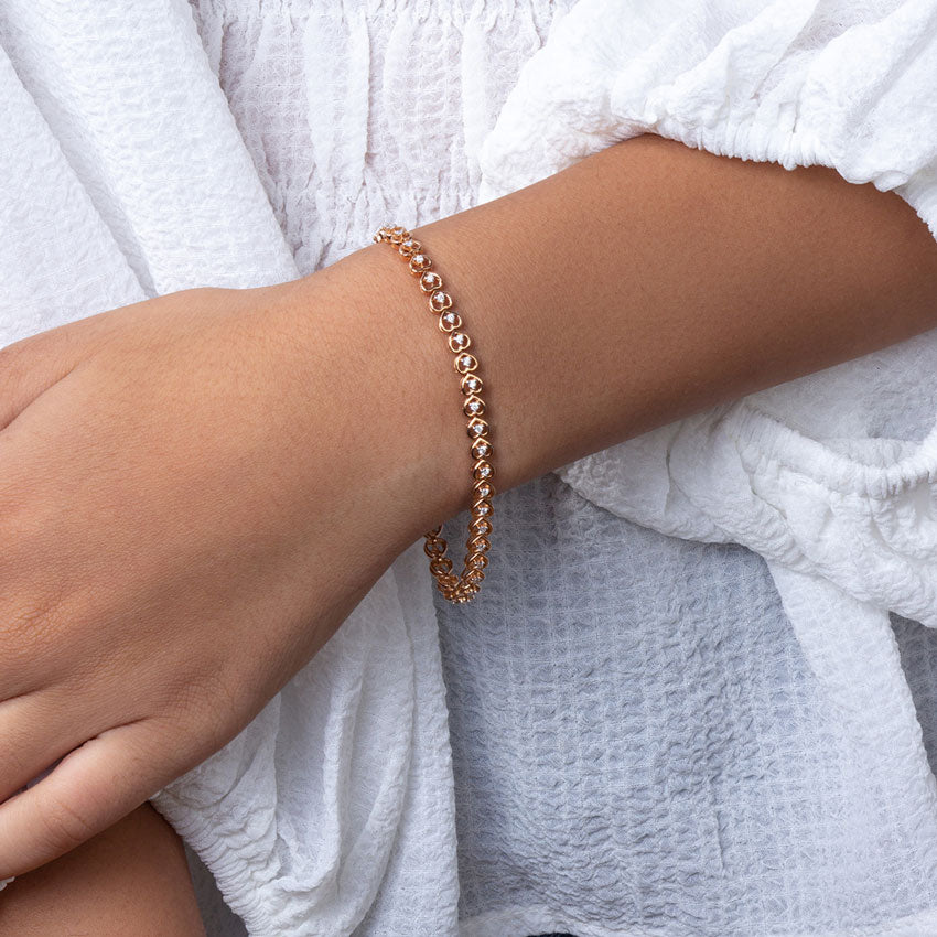 Brilliance Tennis Diamond Bracelet