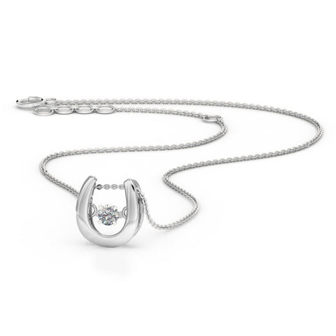 Irene Heartbeat Diamond Necklace