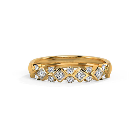 Ornate Diamond Band