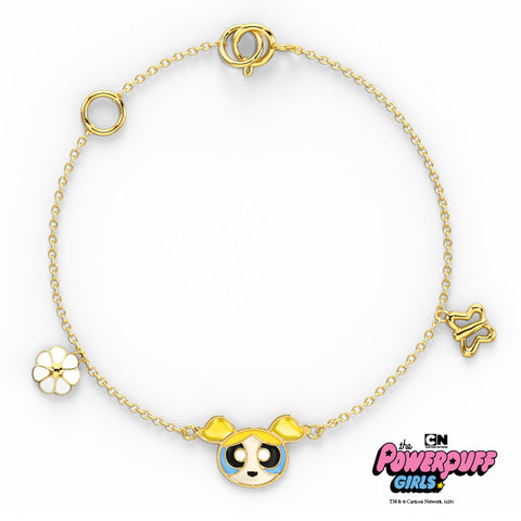 Sway Bubbles Kids' Gold Bracelet