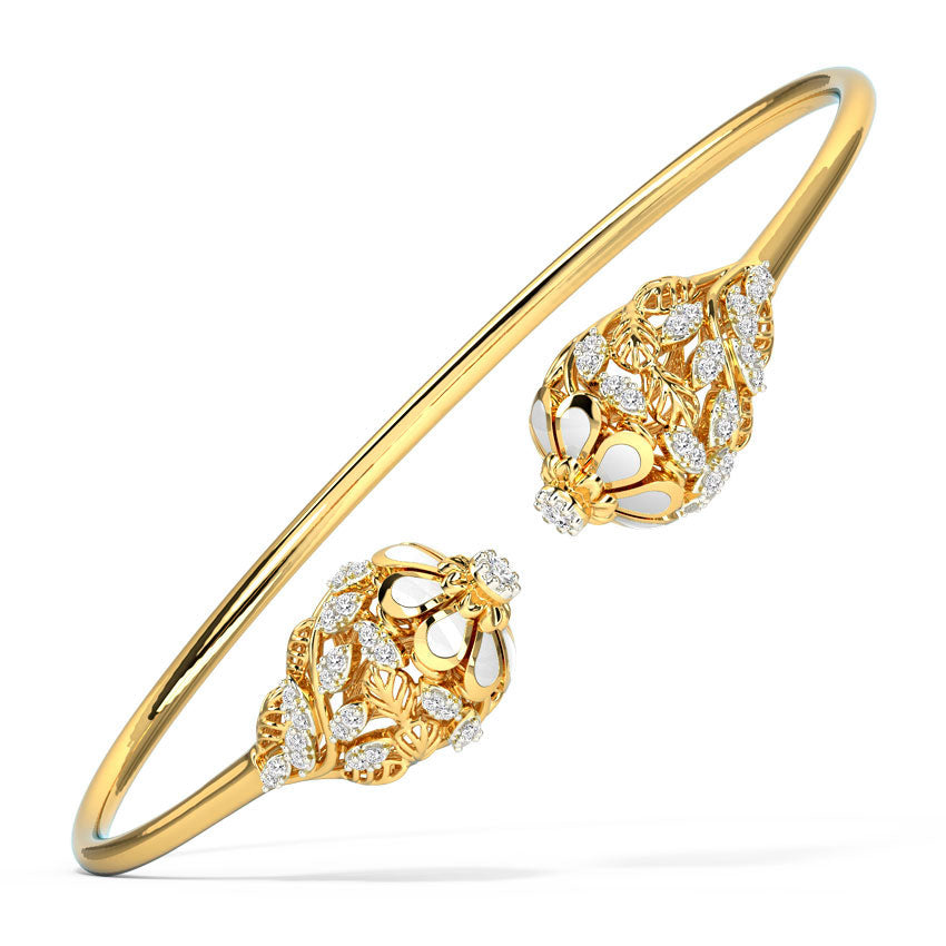 Strong Floret Diamond Bracelet