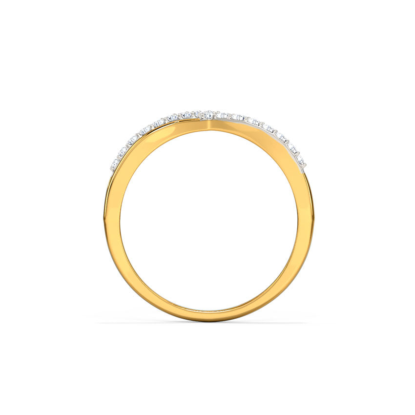 Classic Duo V Diamond Ring