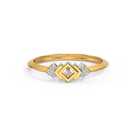 Diamond Quarrel Ring