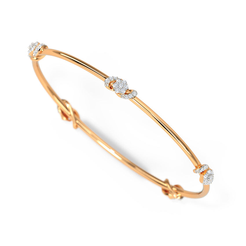Elias Diamond Bangle