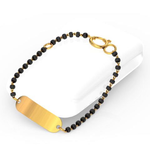 Personalized Baby Nazaria Gold Bracelet