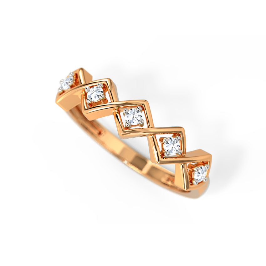 Chloe Quad Diamond Band