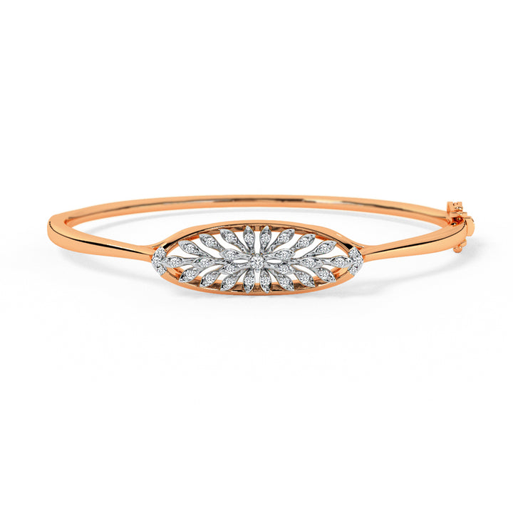Radiant Roots Diamond Oval Bracelet