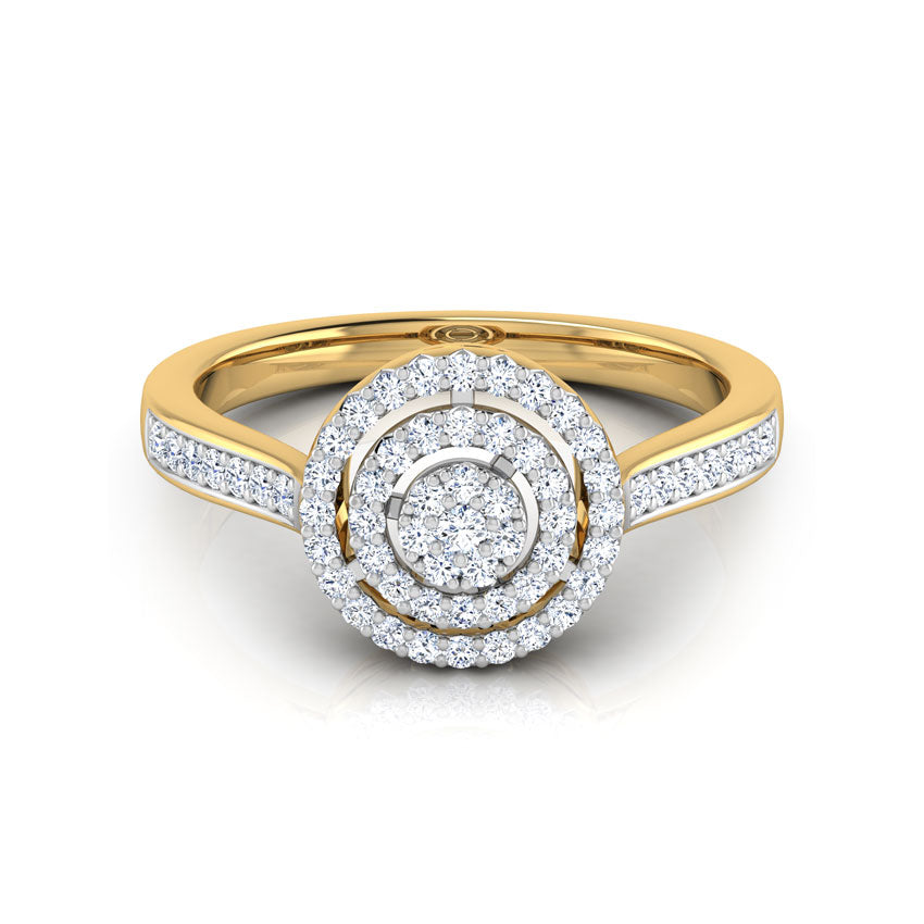 Ripple Dazzle Diamond Ring