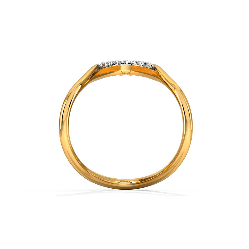 Glowy Diamond Vanki Ring