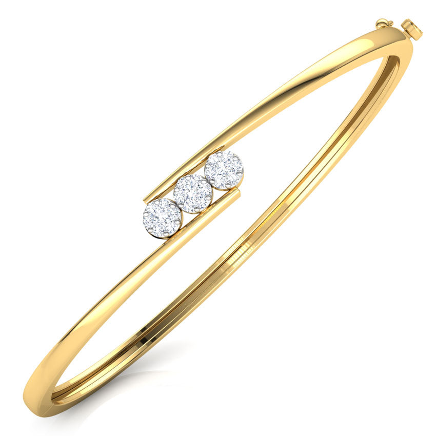 Trio Cluster Diamond Bracelet