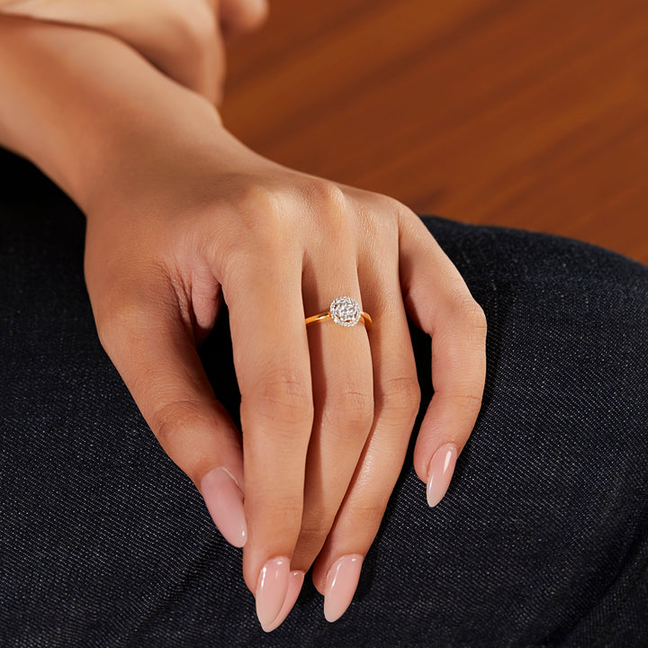 Carol Seven Stone Diamond Ring