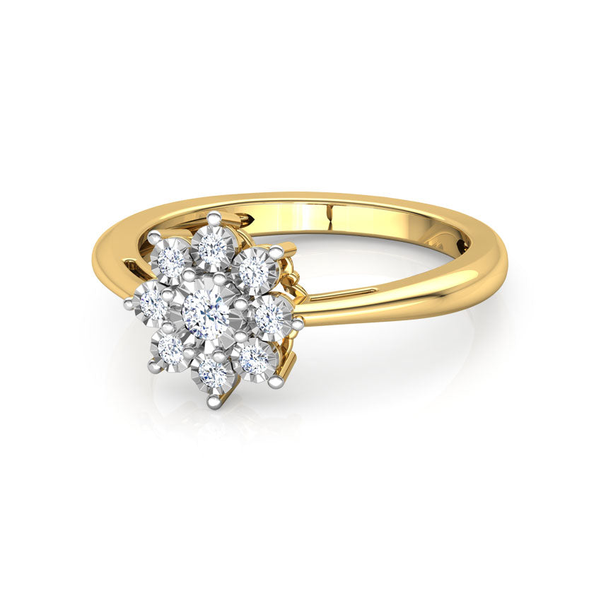 Bunch Miracle Plate Diamond Ring