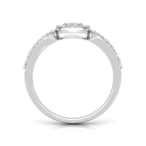 Emily Halo Diamond Ring