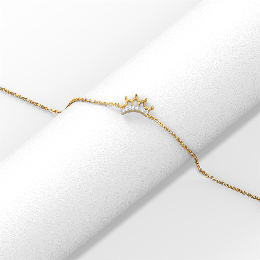 Amra Crown Kids' Diamond Bracelet