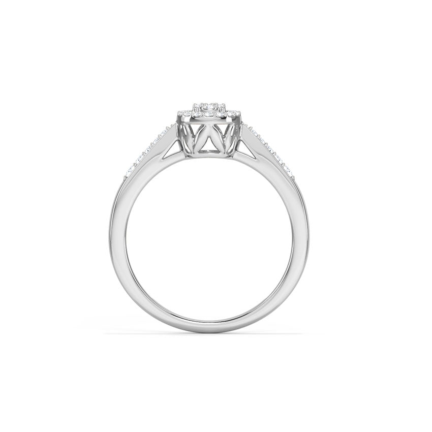 Isabella Halo Diamond Ring
